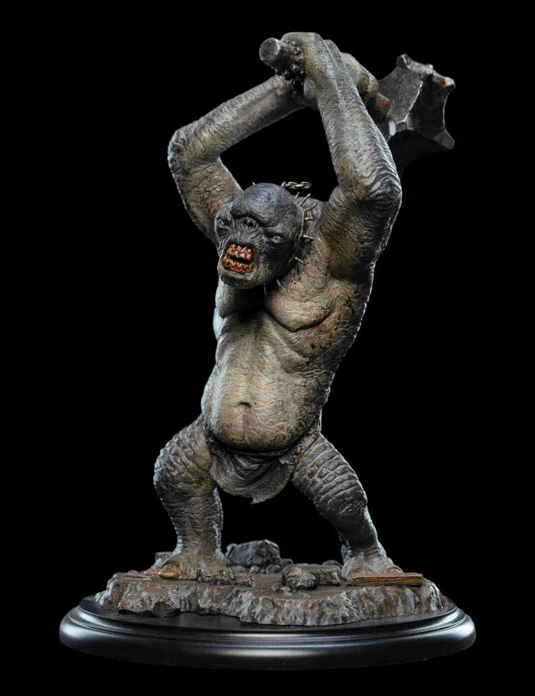Statua Troll delle caverne 16 cm LOTR Il Signore degli Anelli - immagine 2
